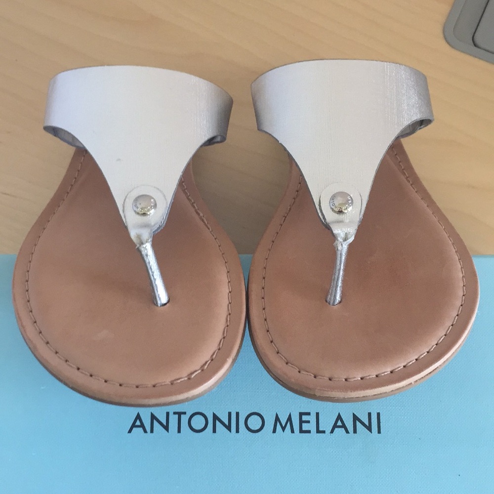 NWT Silver Antonio Melani - Lennore Sandals